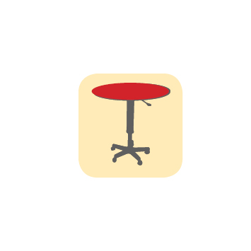 TABLE RONDE-Diamètre du plateau